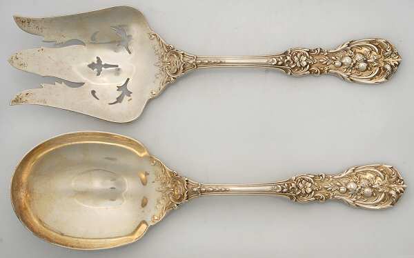 Francis I (Sterling, "Reed & Barton") (2 Pc) Solid Salad Set