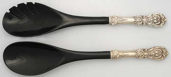 Francis I (Sterling, "Reed & Barton") Plastic Bowl 2-Piece Salad Set