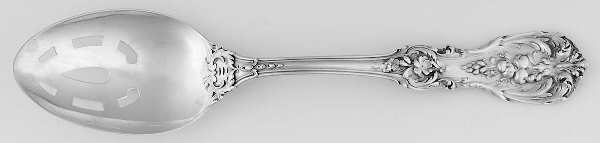Francis I (Sterling, "Reed & Barton") Pierced Tablespoon (Serving Spoon)
