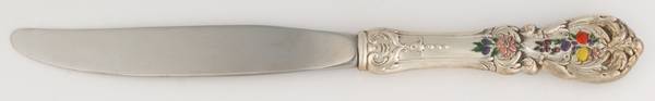 Francis I (Sterling, "Reed & Barton") Enameled Modern Hollow Knife