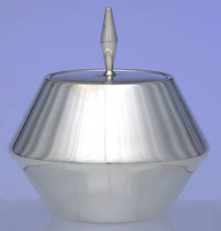 Diamond (Sterling, Hollowware) Sugar Bowl & Lid