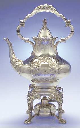 King Francis (Silverplate, Hollowware) Kettle, Stand & Burner