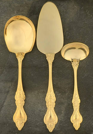 RLF1 (Gold Electroplate) 3 Piece Completer Set