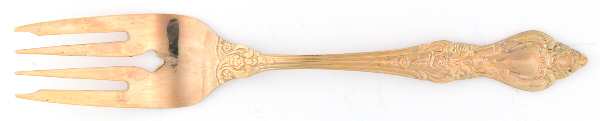 RLF1 (Gold Electroplate) Individual Salad Fork