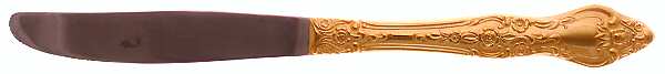 RLF1 (Gold Electroplate) Modern Solid Knife