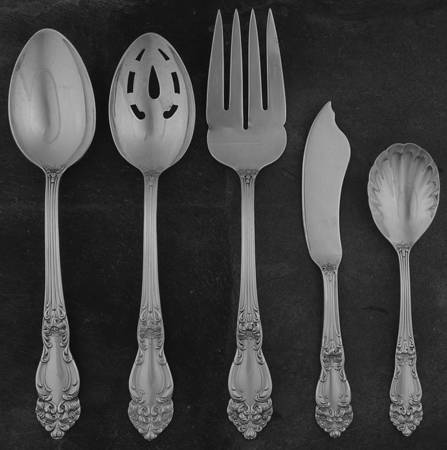 Festivity (Silverplate, 1945) 5 Piece Hostess Set