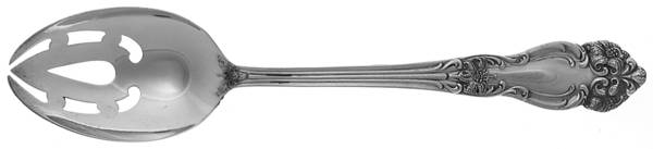 Festivity (Silverplate, 1945) Pierced Tablespoon (Serving Spoon)