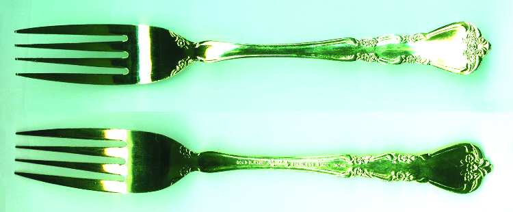RLF2 (GOLD ELECTROPLATE) Fork
