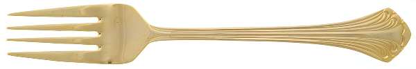 Gold Allegro (Gold Electroplate) Fork