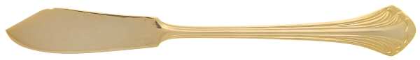 Gold Allegro (Gold Electroplate) Flat Handle Master Butter Knife