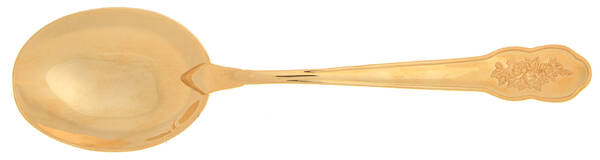 Old Country Roses-Gold (Stainless Solid Serving Spoon