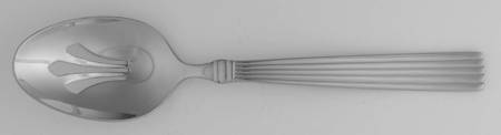 Crescendo II (Stainless) Pierced Tablespoon (Serving Spoon) by Reed & Barton
