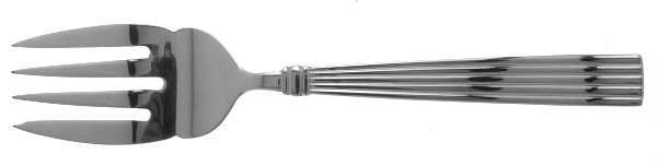 Crescendo II (Stainless) Medium Solid Cold Meat Serving Fork by Reed & Barton