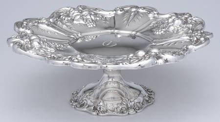 Francis I (Sterling, Hollowware, No Dates) Tall Compote