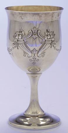Francis I (Sterling, Hollowware, No Dates) Water Goblet