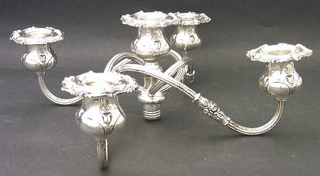 Francis I (Sterling, Hollowware, No Dates) 5-Light Sterling Candelabra Branch