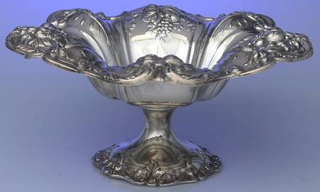 Francis I (Sterling, Hollowware, No Dates) Round Compote (Height X Width)