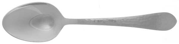 Hammered Antique Matte (Stainless) Oval Place Soup Spoon