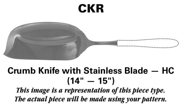 Boston (Sterling) Crumb Knife w/Stainless Blade HC