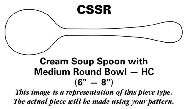 Regal (Dirigold, Clover Backstamp) Round Bowl Soup Spoon (Cream Soup) HC