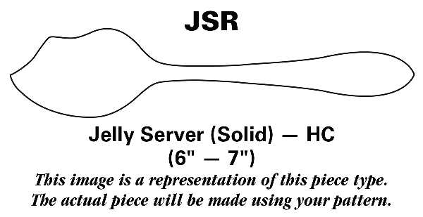 Old English (Stainless) Jelly Server Solid HC