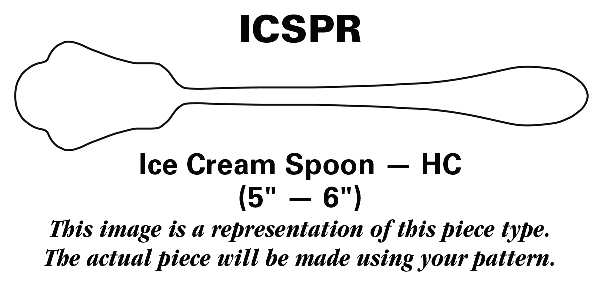 Regal (Dirigold, Clover Backstamp) Ice Cream Spoon Individual HC