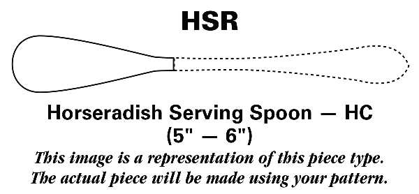 Regal (Dirigold, Clover Backstamp) Horseradish Serving Spoon HC