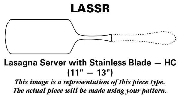 Rosemary (Sterling, 1944) Lasagna Server with Stainless Blade HC