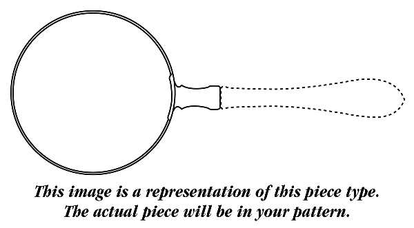 Queen Elizabeth-Gold (Sterling) Magnifying Glass
