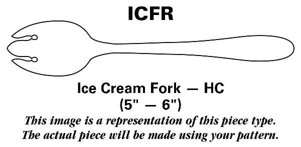 Vassar Ice Cream Fork HC
