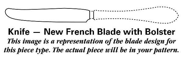 Gainsborough (Sterling, 1930) New French Hollow Knife with Bolster