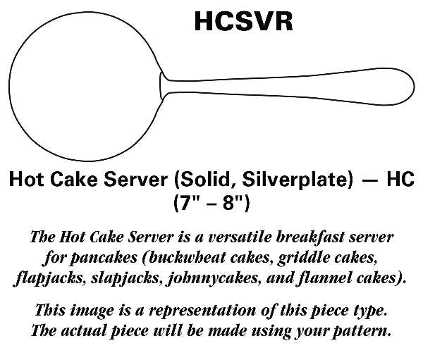 Regal (Dirigold, No Clover) Hot Cake Server Solid Silverplate HC