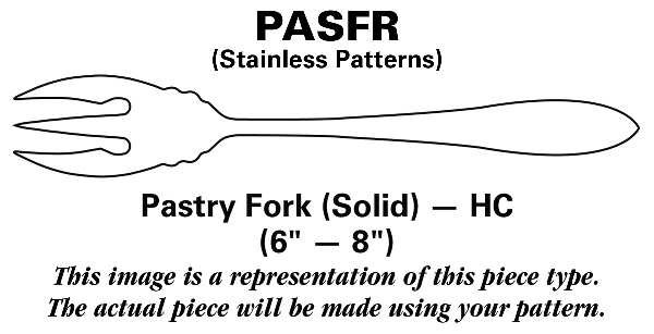 Lady Astor (Stainless) Pastry Fork Solid HC