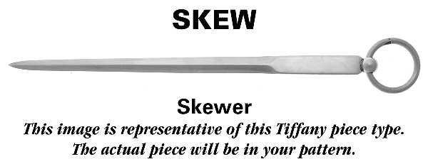 Harlequin (Sterling, 1956) Skewer