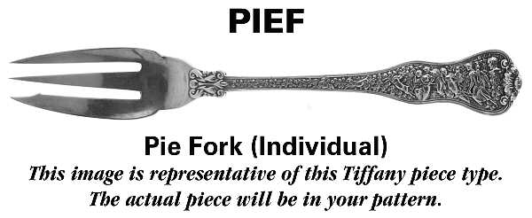 Windham (Sterling, 1923, No Monograms) Individual Pie Fork