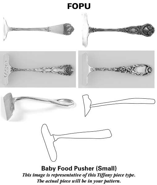 Queen Anne (Sterling, 1870) Food Pusher Solid
