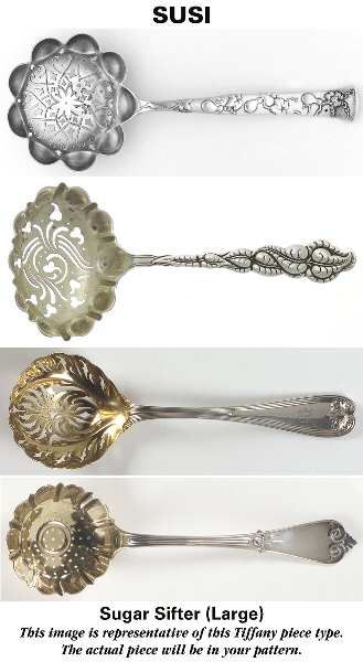 TIS10 (Sterling) Large Sugar Sifter