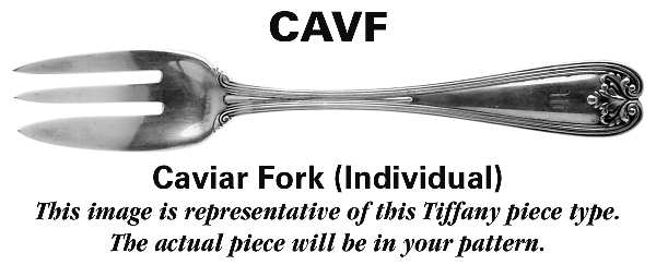 Windham (Sterling, 1923, No Monograms) Individual Caviar Fork