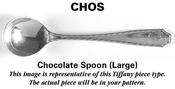 Hamilton (Sterling, 1938, No Monos) Large Chocolate Spoon