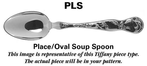 St. James (Sterling, 1898, No Monograms) Place/Oval Soup Spoon