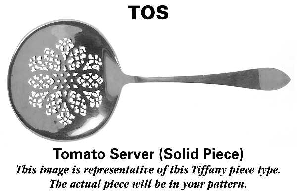 Faneuil-Engraved (Sterling, 1910) Tomato Server, Solid Piece