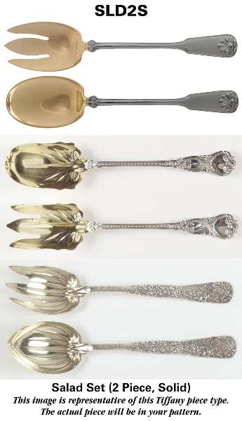 Windham (Sterling, 1923, No Monograms) (2 Pc) Solid Salad Set