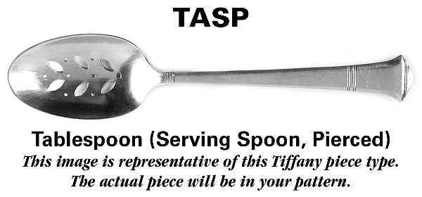 Palm (Sterling, 1871) Pierced Tablespoon (Serving Spoon)