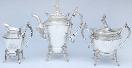 2620 (Silverplate, Hollowware) (3 Pc) Coffee Set (PCP,PCR,PSU)