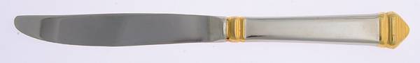RGL21 (Stainless-Gold Accent) Modern Hollow Knife