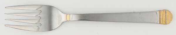 RGL21 (Stainless-Gold Accent) Individual Salad Fork