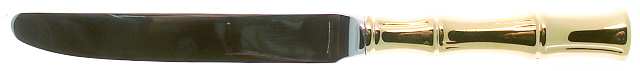 Bamboo d'Oro (Gold Electroplate) New French Hollow Knife