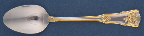 Old Country Roses (Stnls, Gold Acct) Teaspoon