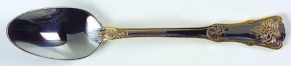 Old Country Roses (Stnls, Gold Acct) Individual Grapefruit Spoon