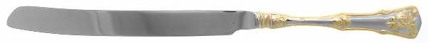 Old Country Roses (Stnls, Gold Acct) Wedding Cake Knife with Stainless Blade